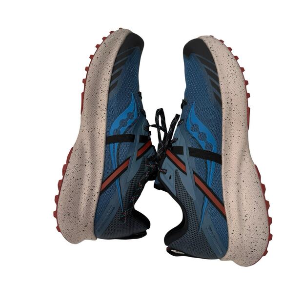 Saucony Canyon TR2 Men\'s Size 11 Trail Running Shoes Blue Speckled S20775-31 main image 10